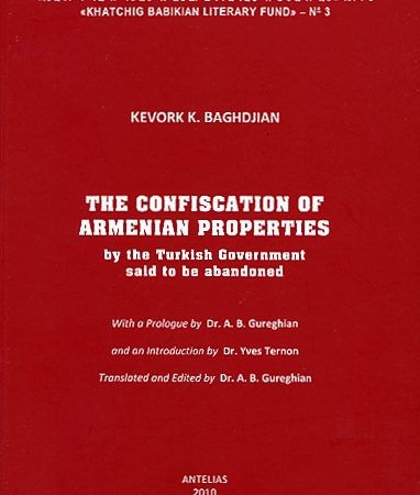Confiscation of Armenian Properties by the Turkish Government Said to be Abandoned, The-0