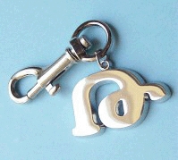 Armenian Initial Keychain "Toh"-0