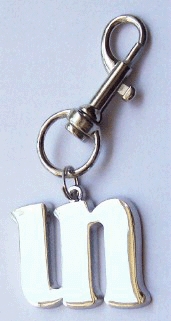 Armenian Initial Keychain "Dyun"-0