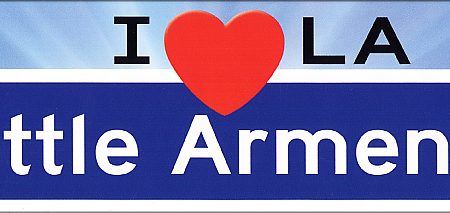 Little Armenia Bumper Sticker-0